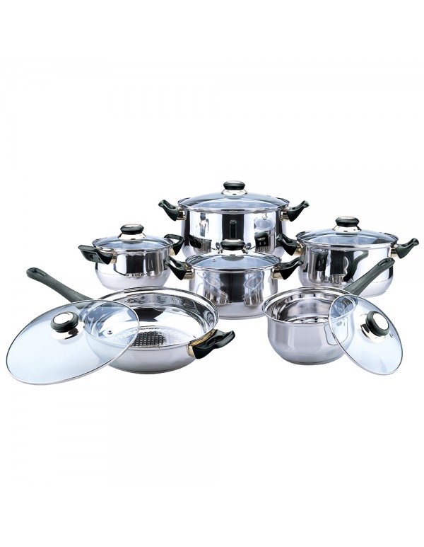 6 Pcs Stainless Steel Kitchen Cookware Set RL-CK003