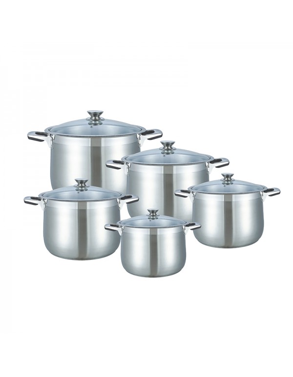 5 Pcs Stainless Steel Kitchen Cookware Set RL-CK008