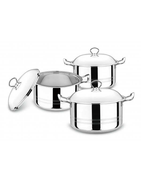6 Pcs Stainless Steel Kitchen Cookware Set RL-CW060