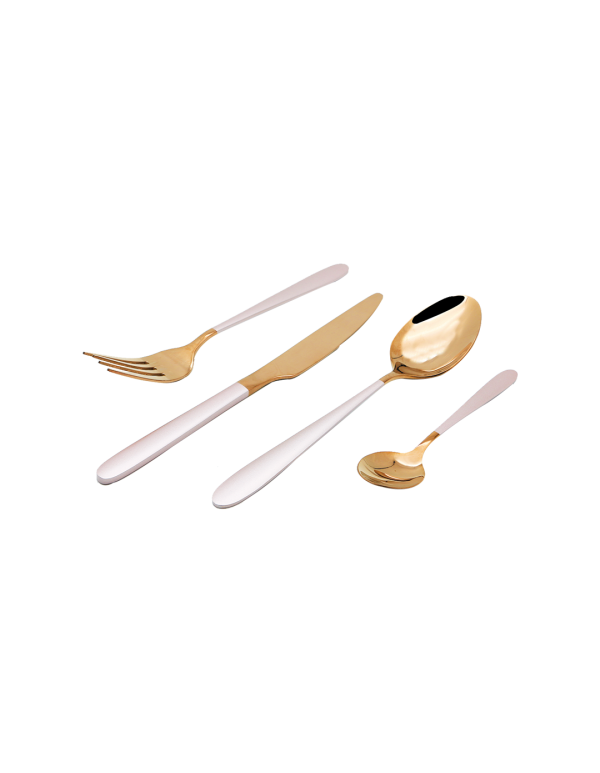 High Quality Stainless Steel Cuterly Set Spoon Folk And Table Knife Various Combination With Optional Giftbox RL-TW0208TC