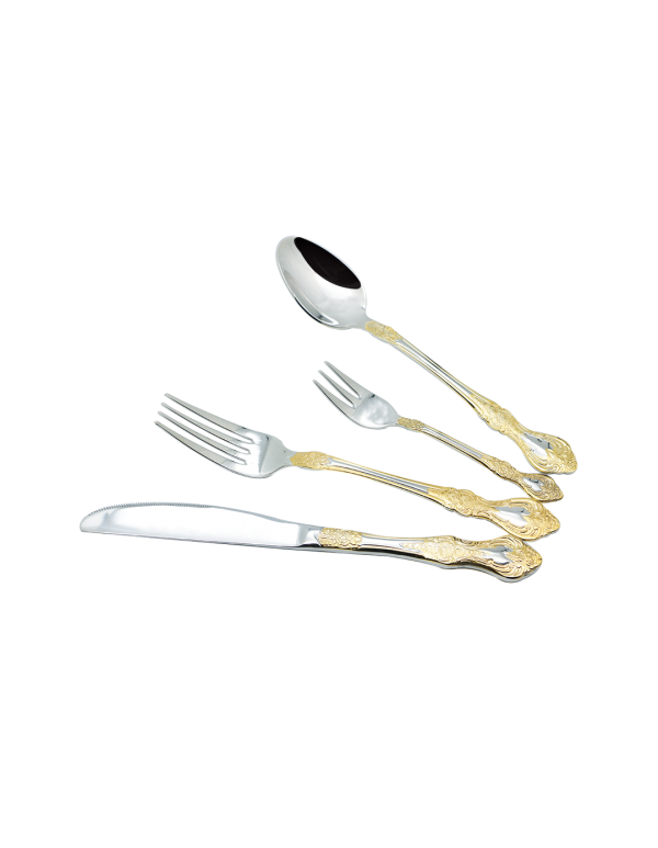 High Quality Stainless Steel Cuterly Set Spoon Folk And Table Knife Various Combination With Optional Giftbox RL-TW0238G