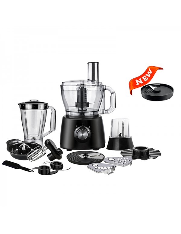 15 In 1 Home Use Electronic Stainless Steel Multi-Functional Food Processor Set RL-317